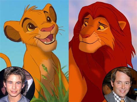 The Lion King-Voice of young Simba, Jonathan Taylor Thomas-adult Simba ...