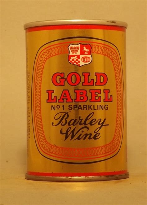 Lot Detail - Gold Label Barley Wine 9 2/3 Ounce Tab, England