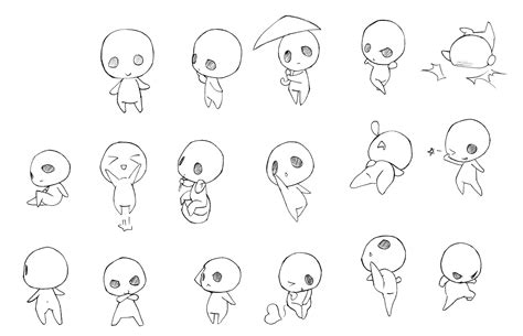 Chibi Drawing Reference and Sketches for Artists