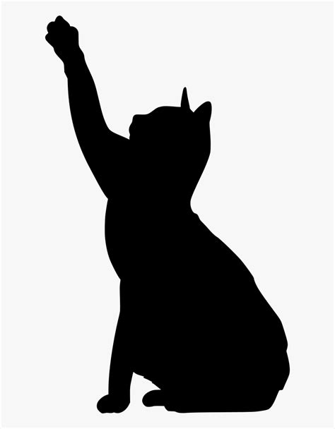 Get Sleeping Cat Silhouette Png Background