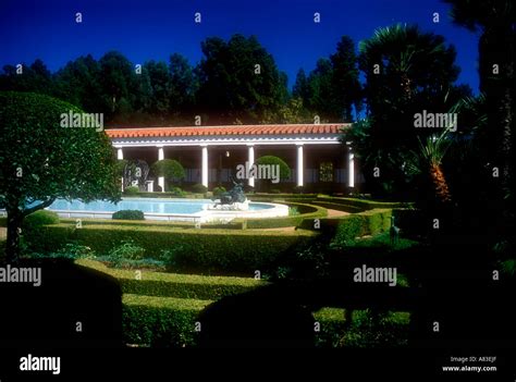 The Getty Museum Malibu California Los Angeles USA Stock Photo - Alamy