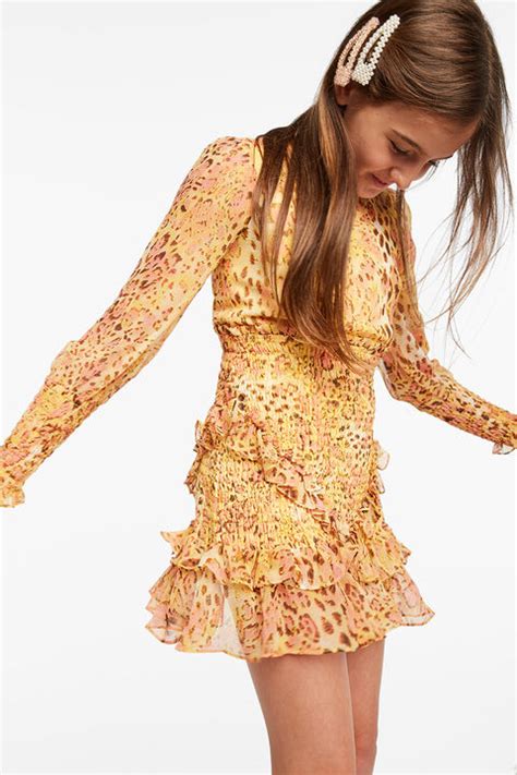 Selina Shirred Dress | Tween Girls 7-16 Dresses | Bardot Junior