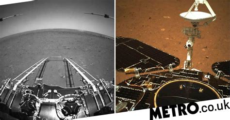 China shares striking first pictures and video from Mars rover landing | Metro News