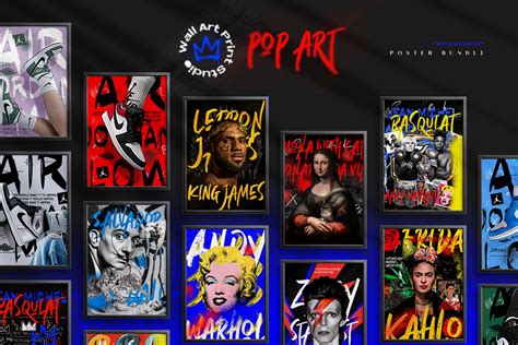 Pop Art Posters Mega Bundle | Creative Market