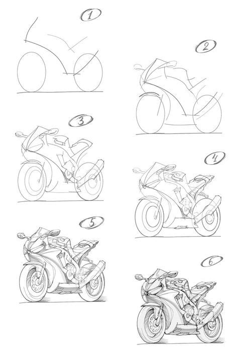 Motorcycle Drawing