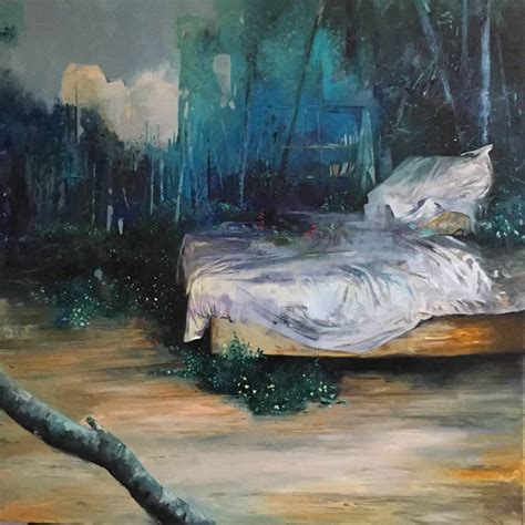 Insomnia Painting by Magdalena Lamri | Saatchi Art