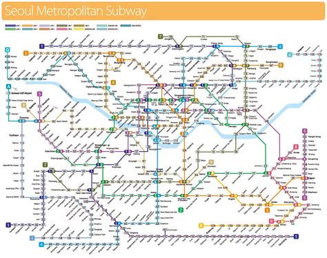 Seoul Metropolitan Subway Map 22185 | Hot Sex Picture