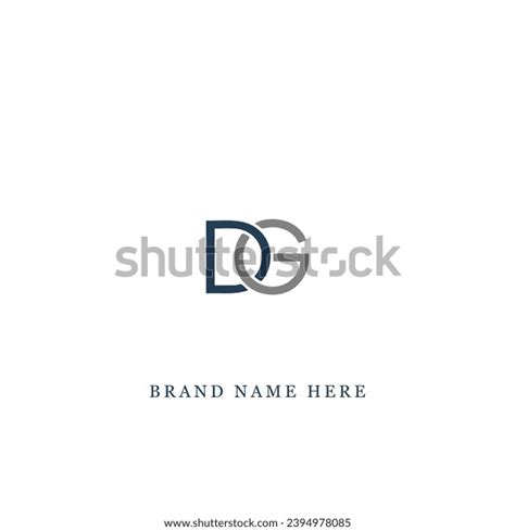 Dg Logo D G Design White Stock Vector (Royalty Free) 2394978085 | Shutterstock