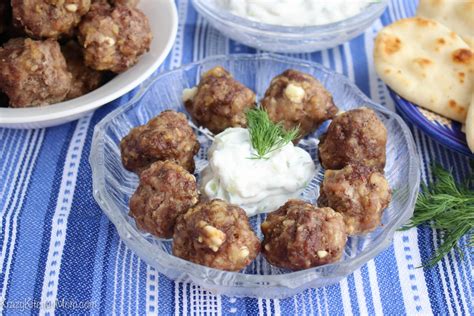 Greek Style Meatballs B | Krazy Kitchen Mom