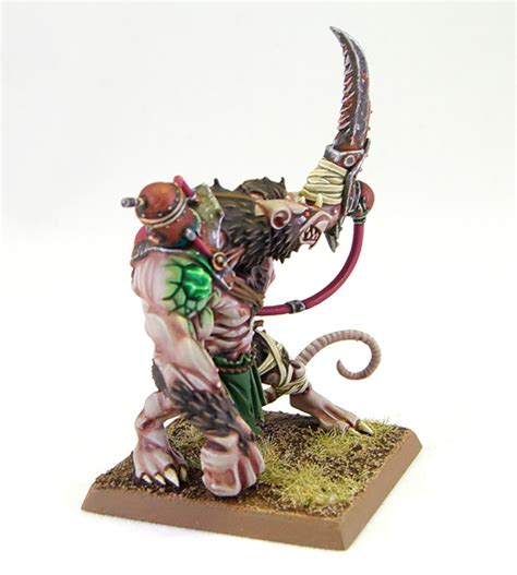 Showcase: Skaven Rat Ogre from Island of Blood - Tale of Painters