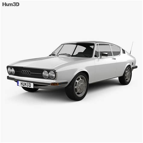 Audi 100 Coupe S 1970 3D model - Vehicles on Hum3D