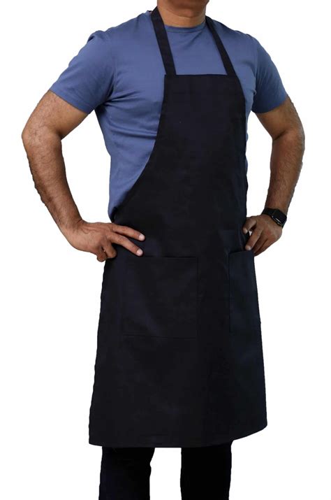 Best Black Bib Apron with Pockets » Restaurant Linen Store