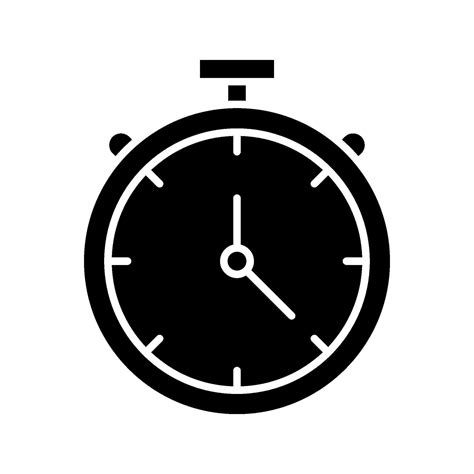 Stopwatch Vector Icon 2387788 Vector Art at Vecteezy