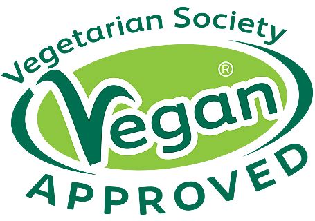 Vegetarian Society Vegan Approved logo transparent PNG - StickPNG