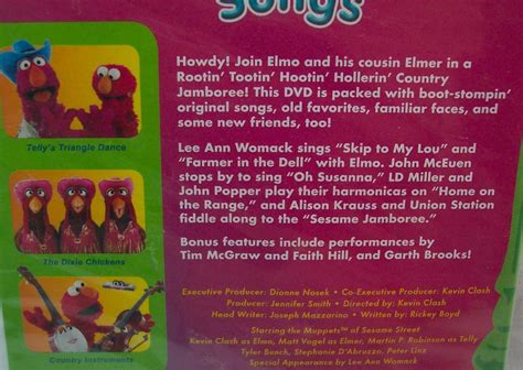 SESAME STREET Kids Favorite Country Songs DVD 2007 BRAND NEW 891264001304 | eBay