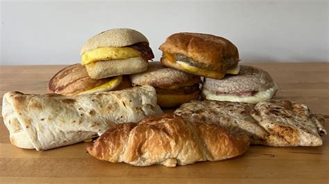 8 Starbucks Breakfast Sandwiches Ranked Worst To Best