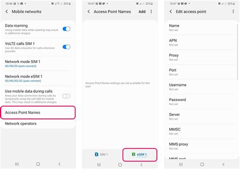 How to install eSIM on Samsung Galaxy S21