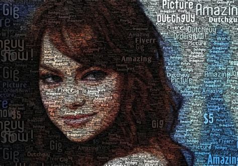 Turn your image into colored text art using your words by Dutchguy | Fiverr