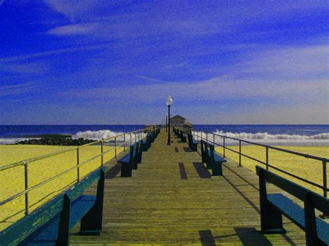 Ocean Grove pier... | Ocean grove, New jersey beaches, Beach photos