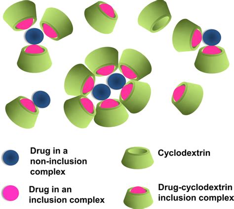 Formation of inclusion and non-inclusion complexes with cyclodextrins... | Download Scientific ...