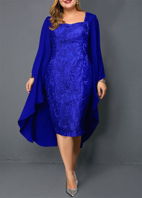 Royal blue cardigan plus size pants – Plus Size Royal Blue Dresses ...