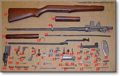 42 m1 garand diagram