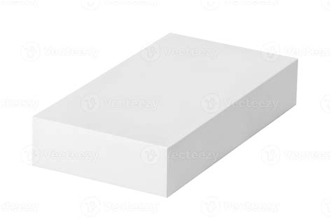 Mockup white box isolated on white background 12734739 Stock Photo at Vecteezy