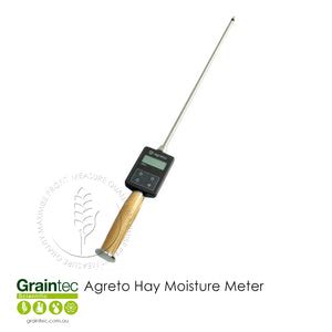 Agreto HFM II 500mm Hay Moisture Meter - Accurate Moisture Measurement | Graintec Scientific