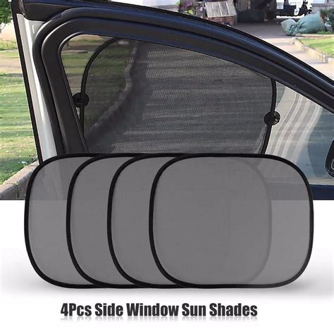 WISE TRAVEL Black Car Window Sunshade Sun Shade Cover Sun Shading Board Car Shade Sun Block ...