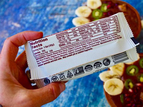 Protein Bar Nutrition Label | Besto Blog