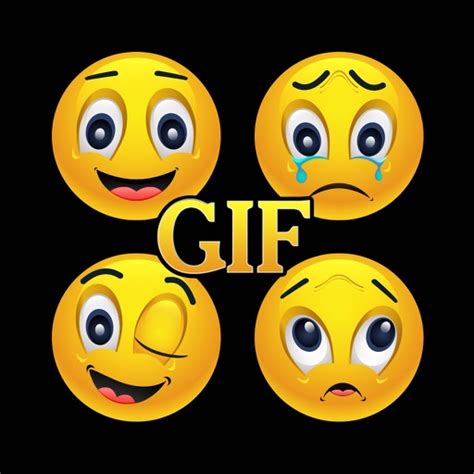 Funny Animated GIF Emoji Stickers by vipul patel