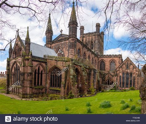 Chester Cathedral Exterior Stock Photo - Alamy