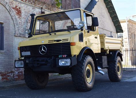 2500-Mile 1990 Mercedes-Benz UNIMOG U1450 for sale on BaT Auctions ...