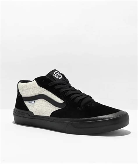 Vans BMX Style 114 Black & White Shoes