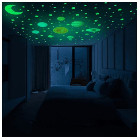 Luminous Solar System Wall Stickers – Airdecoroom