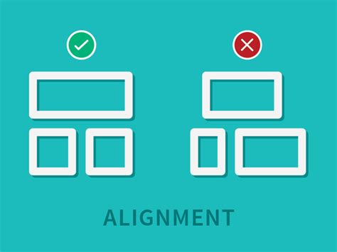 Design Principle: Alignment by Melanie Taube on Dribbble