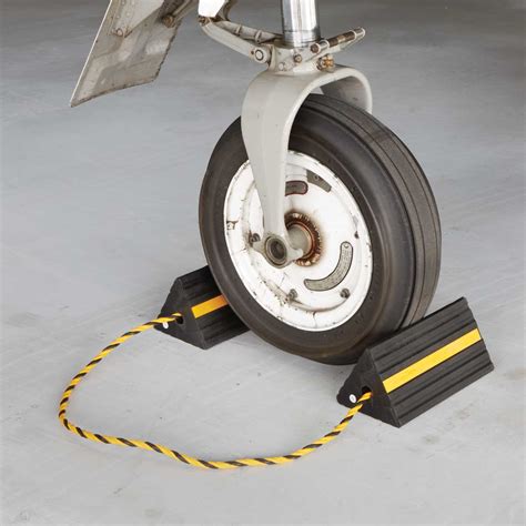 Rubber Wheel Chocks | Chocks | Aircraft Supplies - from Sporty's Pilot Shop