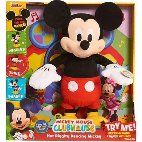 Disney Mickey Mouse Clubhouse Hot Diggity Dancing Mickey - Walmart.com ...