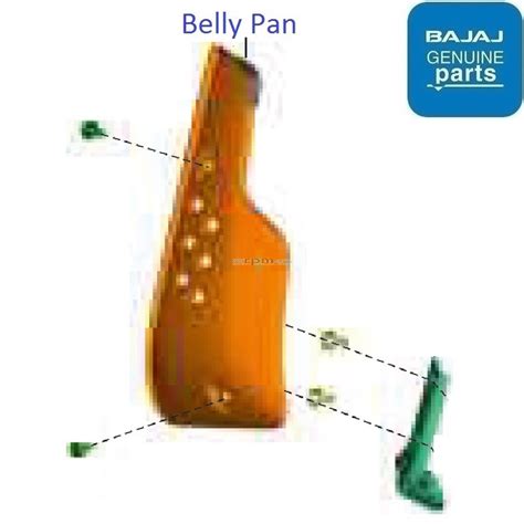 Bajaj CT110X: Belly Pan