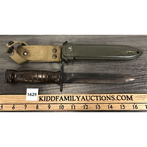 ITALIAN M1 CARBINE BAYONET W/ SCABBARD