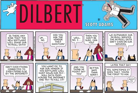 #Leadership: National #Boss Day: The 10 Funniest Dilbert Comic Strips About Idiot #Bosses...If ...