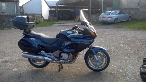 Honda Deauville NTV 650 Year 2000 in Blue, touring bike with panniers and top box. Super! | in ...