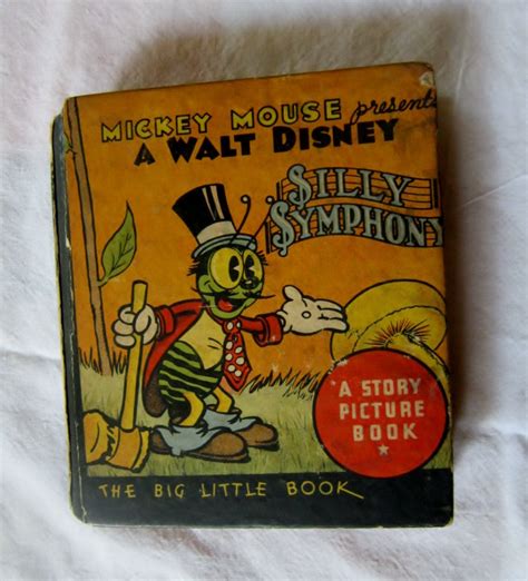 Mickey Mouse Walt Disney Silly Symphonies Book 1932 Vintage