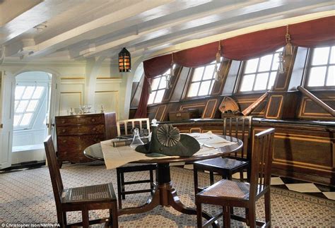 Visitors to HMS Victory can go in Nelson's cabin for the first time | Hms victory, Sailing ships ...