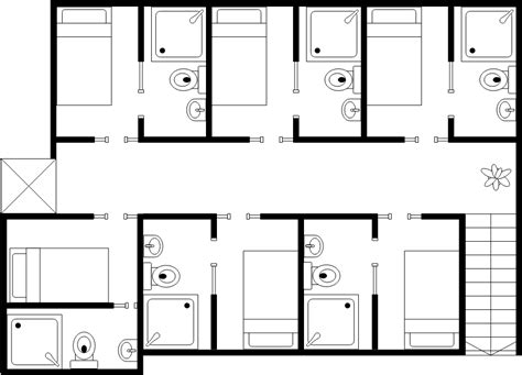 Small Hotel Room Floor Plan | Floor Plan Template