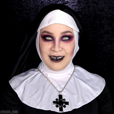 The Nun Makeup Tutorial: A Scary Sister Halloween Costume [VIDEO]