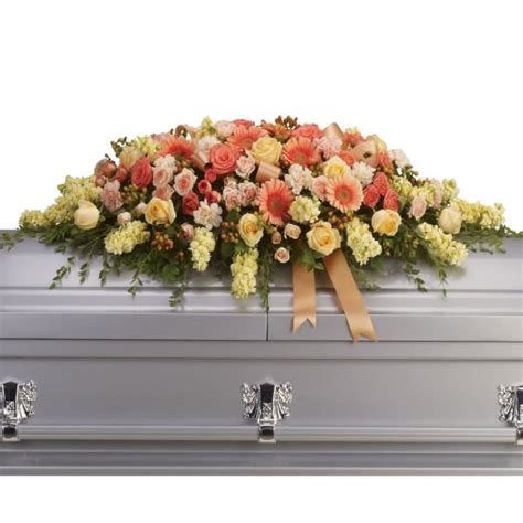 Warmest Remembrance Casket Spray - Casket Flowers