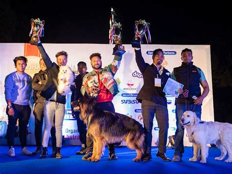 Adam the German Shepard wins the Kathmandu Dog Show 2023 - The Buzz Nepal