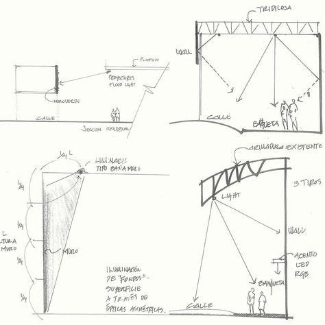 63 Best SKETCHES OF LIGHTING images | Light architecture, Light design, Lighting design