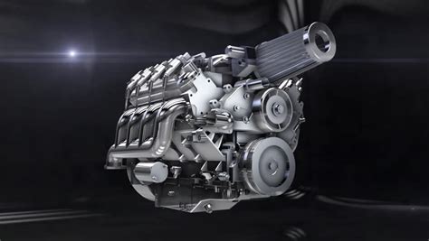 Car Engine Assembling-disassembling Animation Loop Stock Footage Video ...